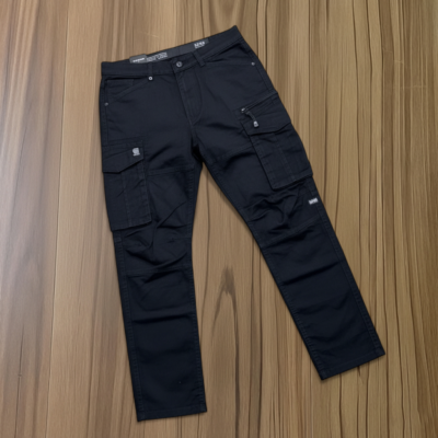 Stylish Kaizer Cotton Fabric 6 Pocket Cargo Pant