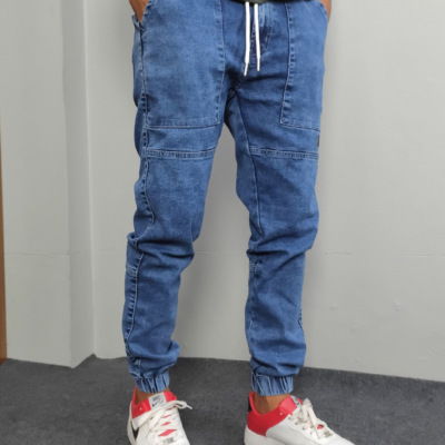 Stylish & Fashionable Denim Joggers For Men