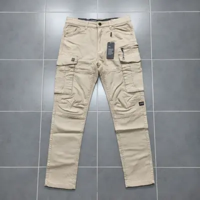 Stylish Kaizer Cotton Fabric 6 Pocket Cargo Pant