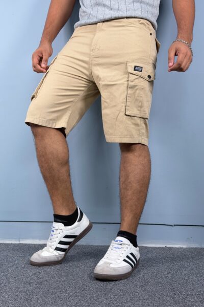 Stylish Kaizer Cotton Fabric 6 Pocket Short Pant