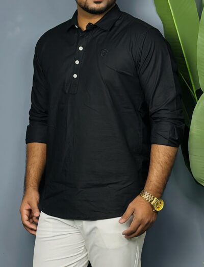 Stylish Export Fabric Cotton Katua Shirt