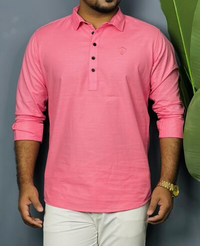 Stylish Export Fabric Cotton Katua Shirt
