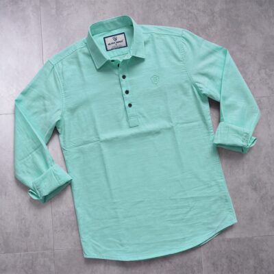 Stylish Export Fabric Cotton Katua Shirt